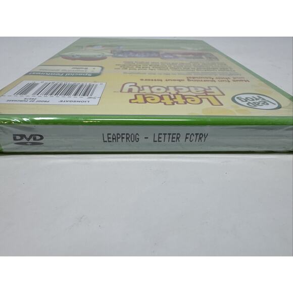 Leap Frog‎ - Letter Factory Learn Letters and Their Sounds 2003 DVD - Picture 3 of 3